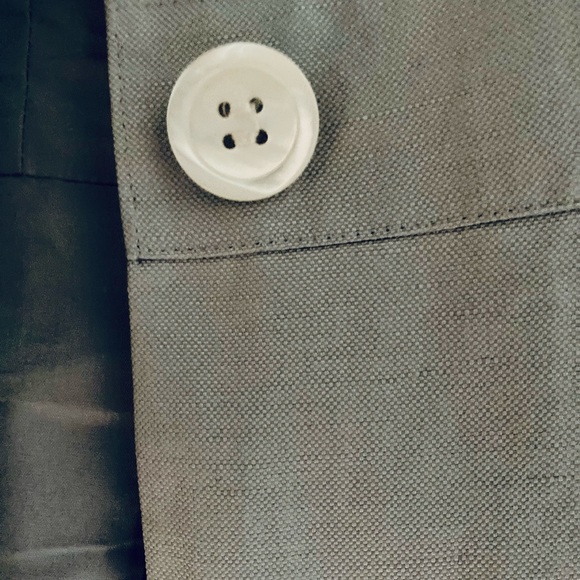 1990’s AnnTaylor 4p silk/linen tailored suit jacket EUC - Picture 5 of 13